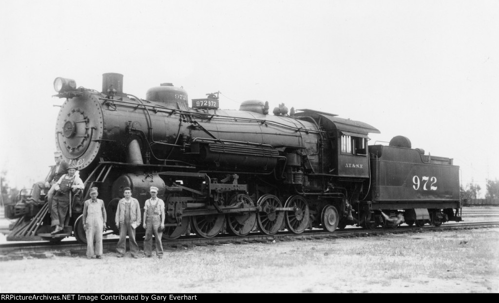 ATSF 2-10-2 #972 - Atchison, Topeka & Santa Fe